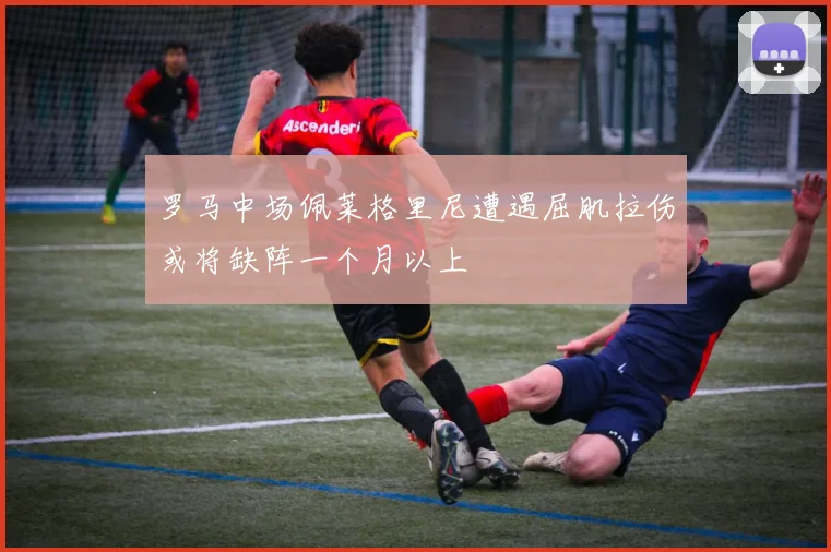 罗马中场佩莱格里尼遭遇屈肌拉伤或将缺阵一个月以上